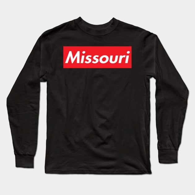 MISSOURI SUPER USA LOGO Long Sleeve T-Shirt by elsa-HD